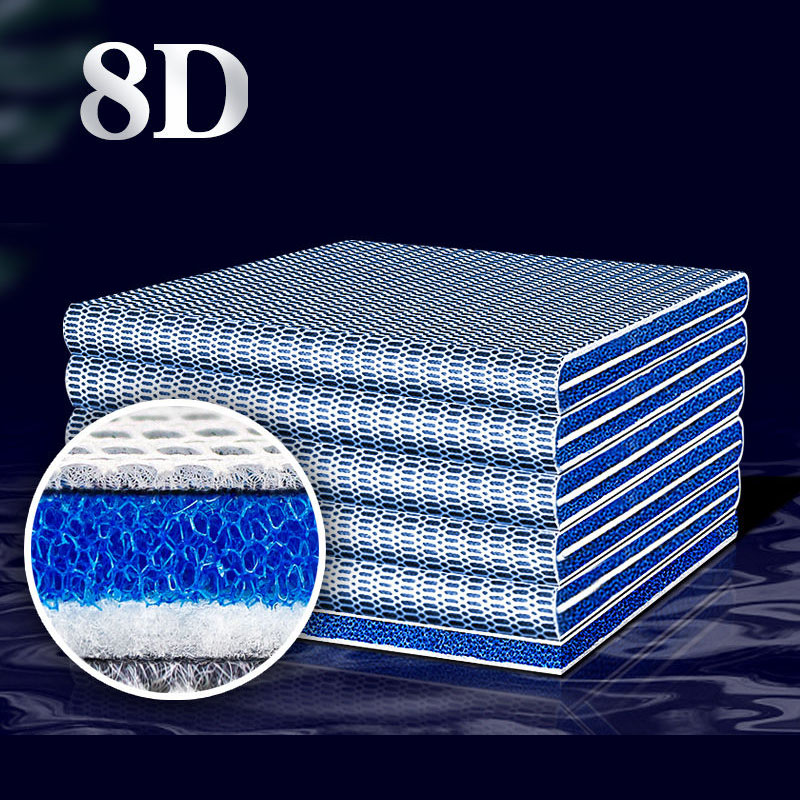 Aquarium Fish Tank Cleaner - Aquarium 8D Sponge Fish Pond Tank