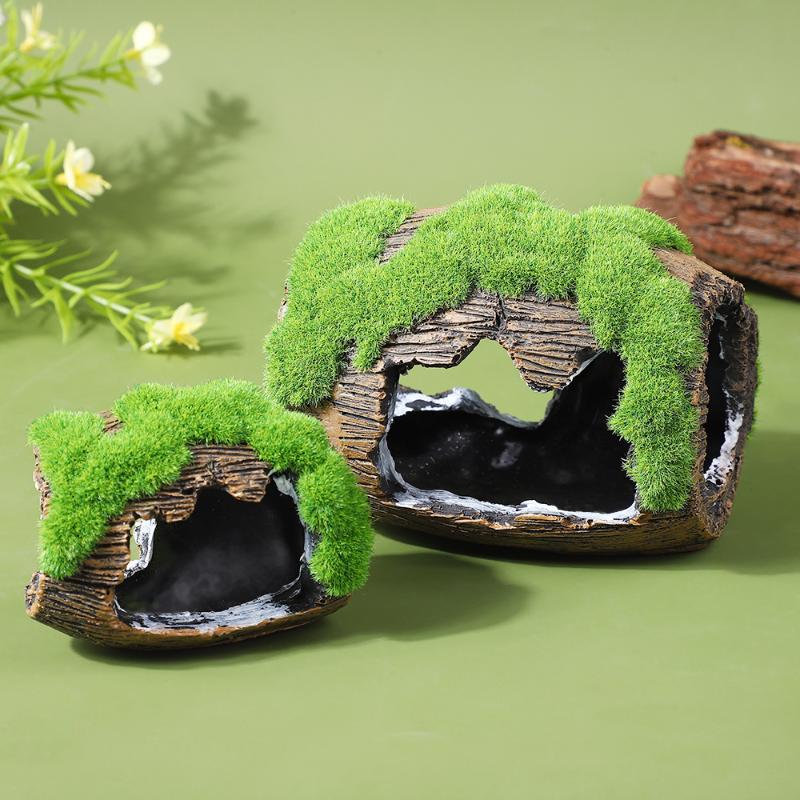 Aquarium Fish Cartoon - And Hiding Cave Aquarium Landscaping Aquarium