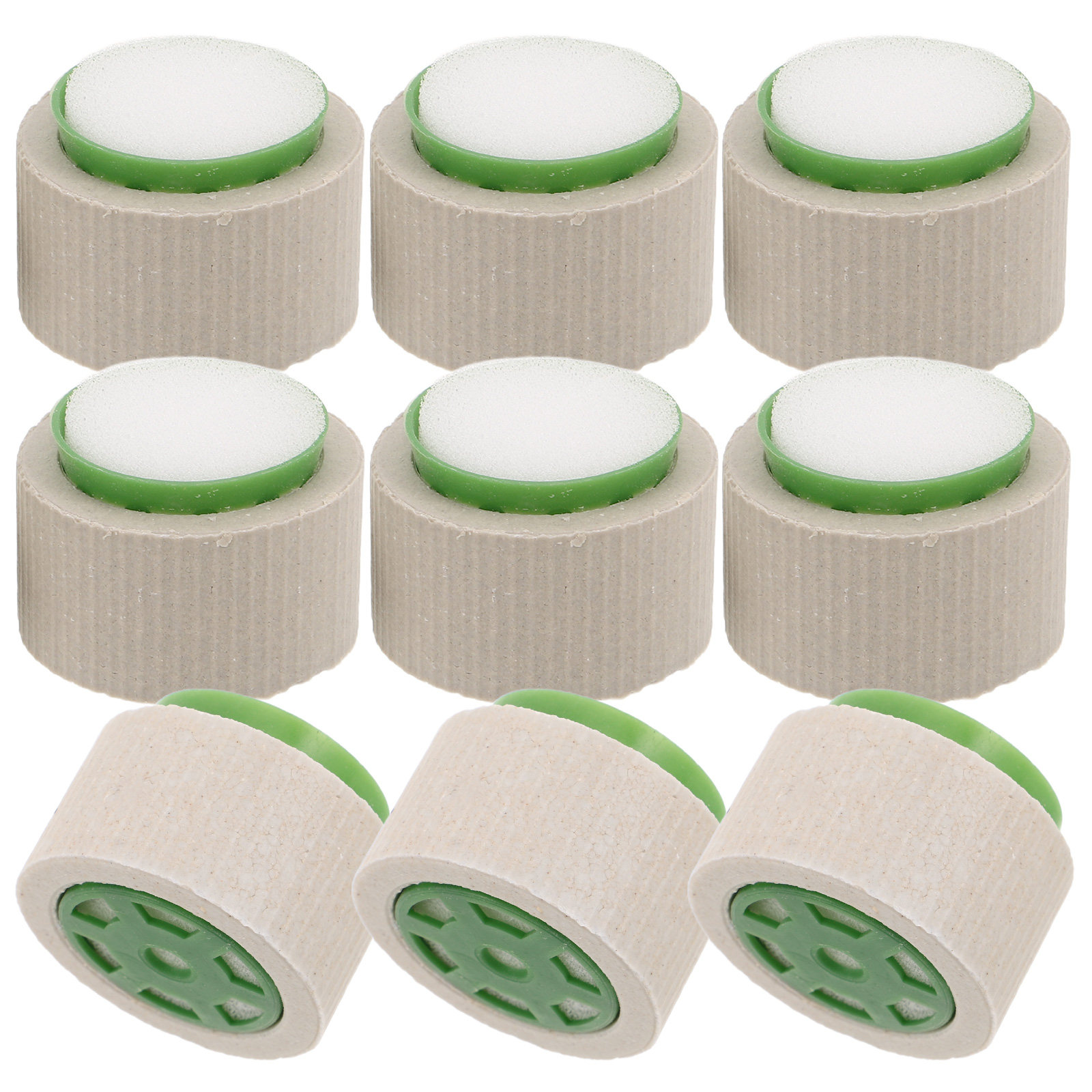 Aquarium Fish Cartoon - 9Pcs Aquatic Plant Holder Ceramic Fixed