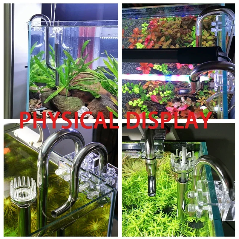 Aquarium Filter Inlet and Outl - Aquarium Fish Tank Cleaner 评论和价格