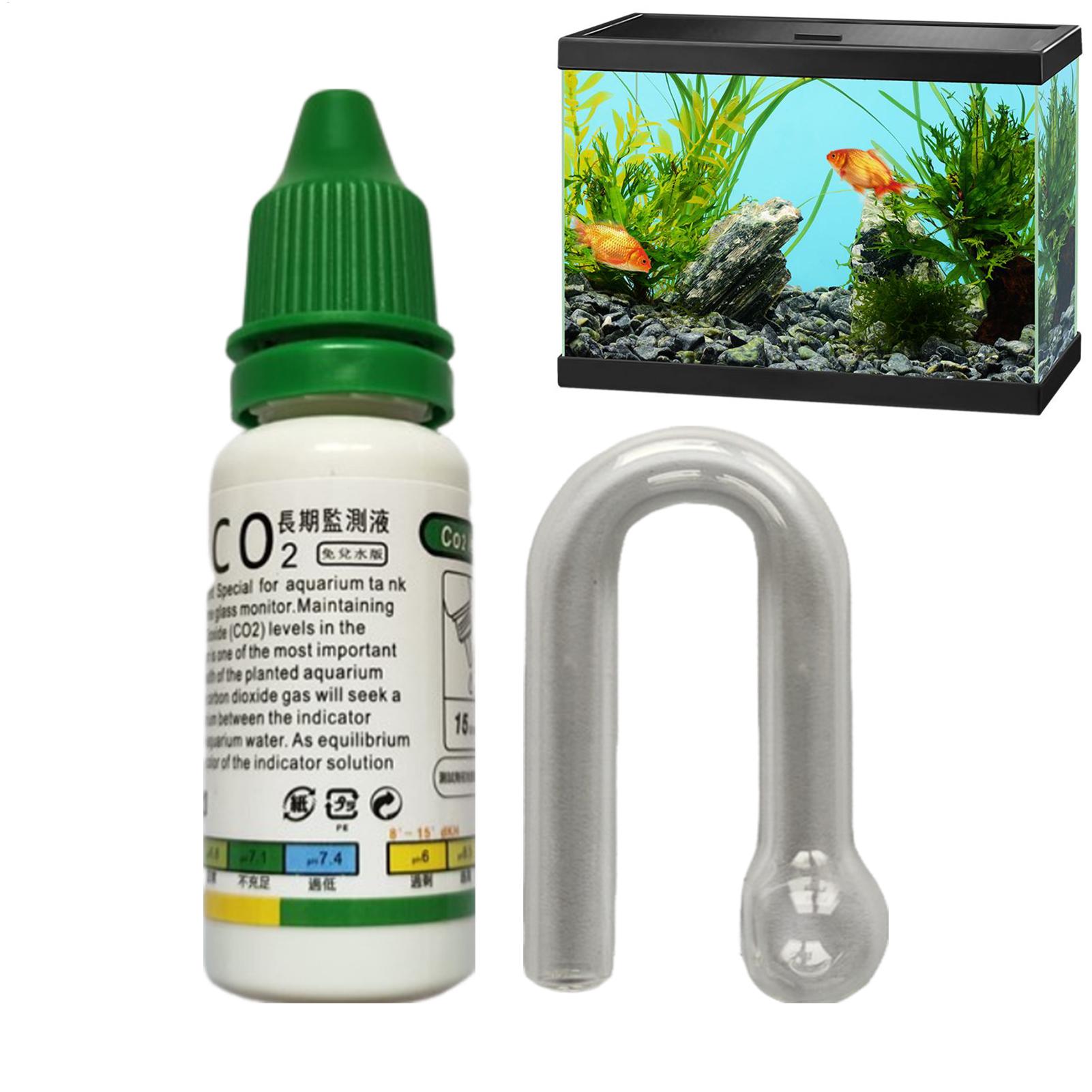 Aquarium CO2 Indicator Solutio - Aquarium Fish Long 评论和价格