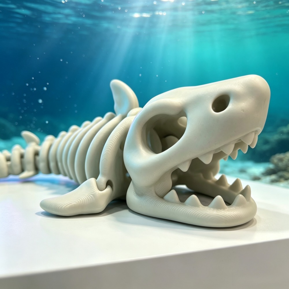 Shark Skeleton Aquarium Decor  - Aquarium Fish Cartoon 评论和价格