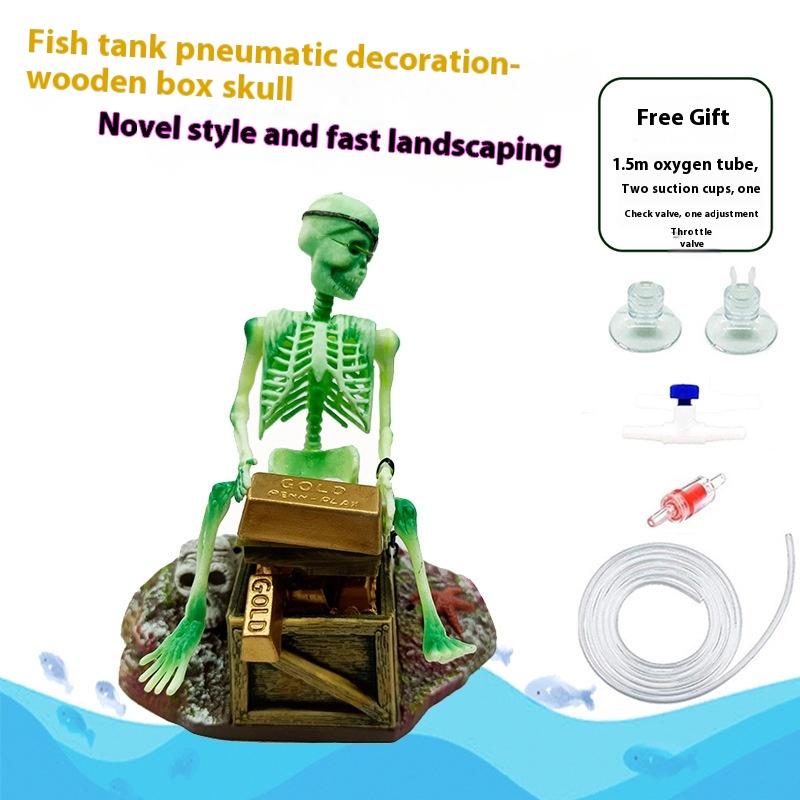 Fish Tank Aerobic Landscape Bu - Aquarium Fish Cartoon 评论和价格