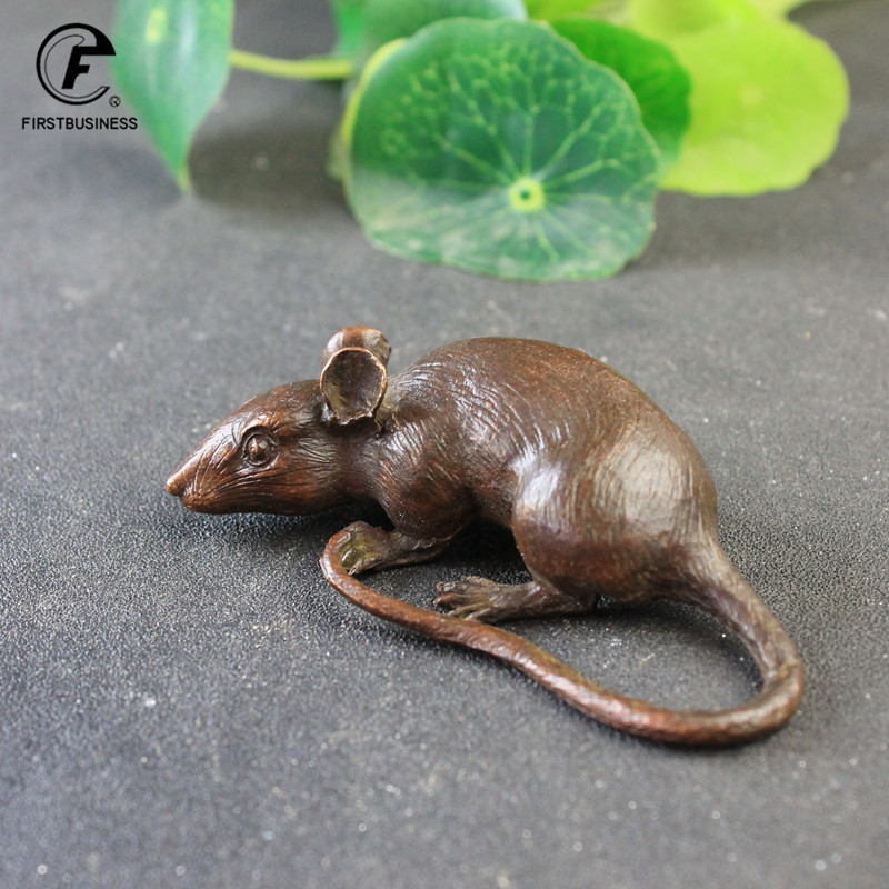 Heavy Brass BIG Rat Mouse Figu - Aquarium Fish Cartoon 评论和价格