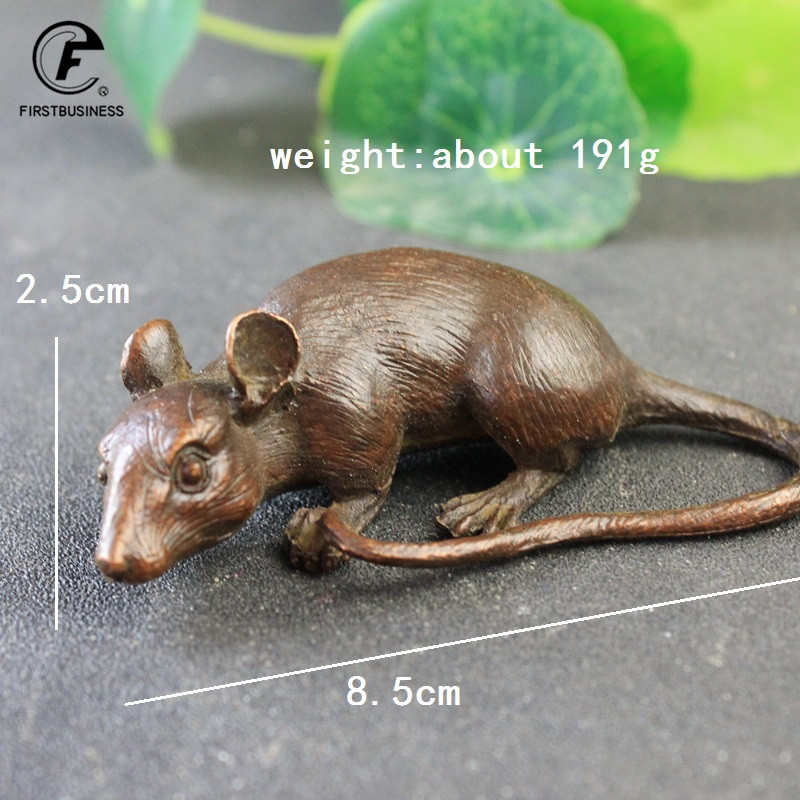 Heavy Brass BIG Rat Mouse Figu - Aquarium Fish Cartoon 评论和价格