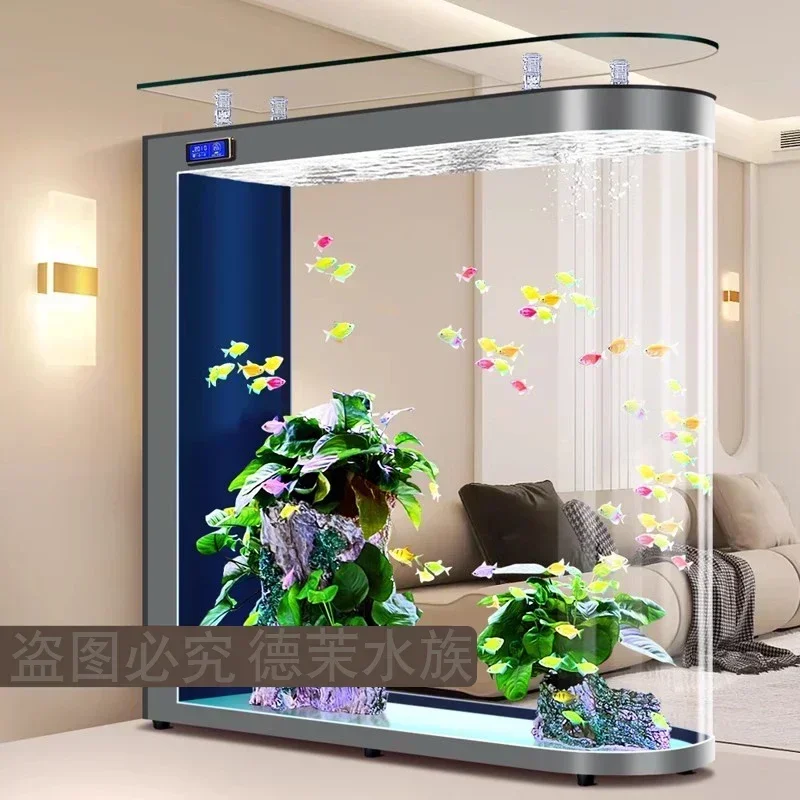Floor-to-ceiling glass fish ta - Aquarium Xl 评论和价格