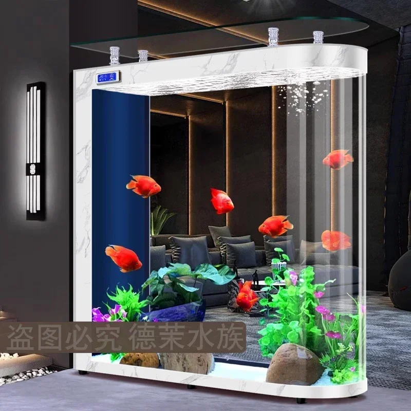 Floor-to-ceiling glass fish ta - Aquarium Xl 评论和价格