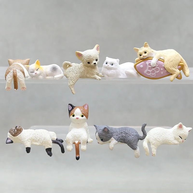 1Pc Cute Cartoon Cat PVC Home  - Aquarium Fish Cartoon 评论和价格