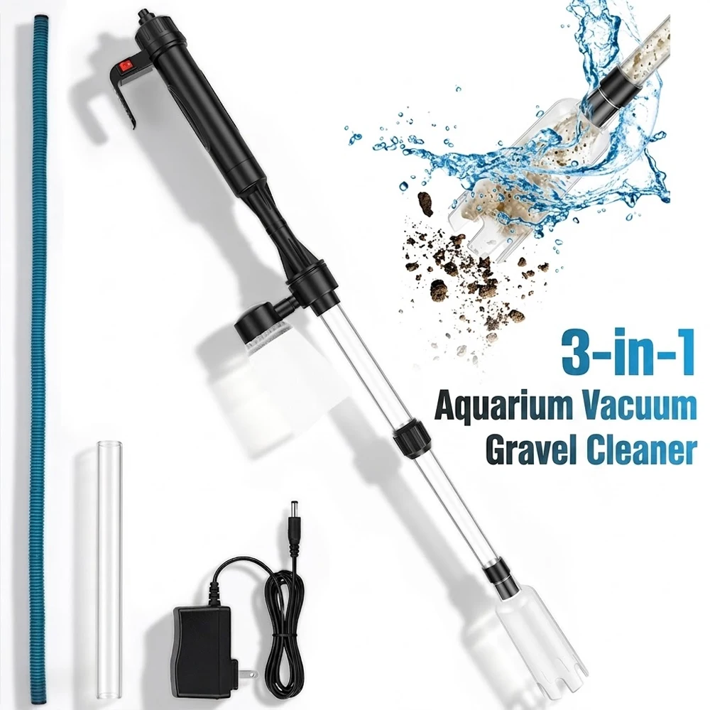 Aquarium Vacuum Gravel Cleaner - Aquarium Fish Tank Cleaner 评论和价格