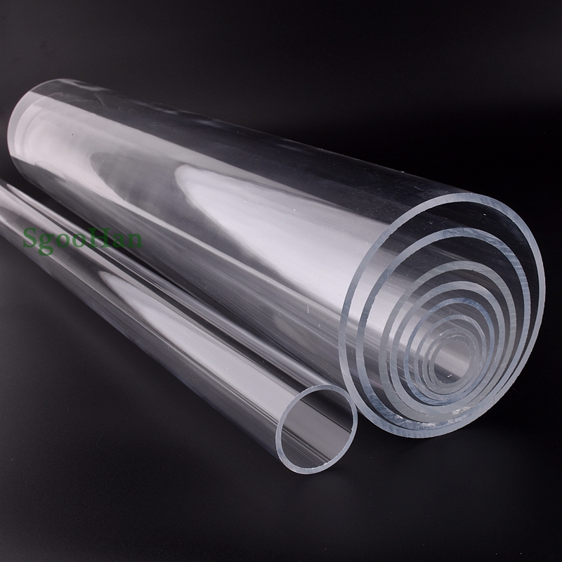 2pcs O.D 16~110mm Clear Plexig - Aquarium Fish Long 评论和价格