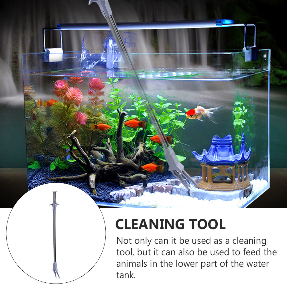 2Pcs Professional Aquarium Cle - Aquarium Fish Long 评论和价格