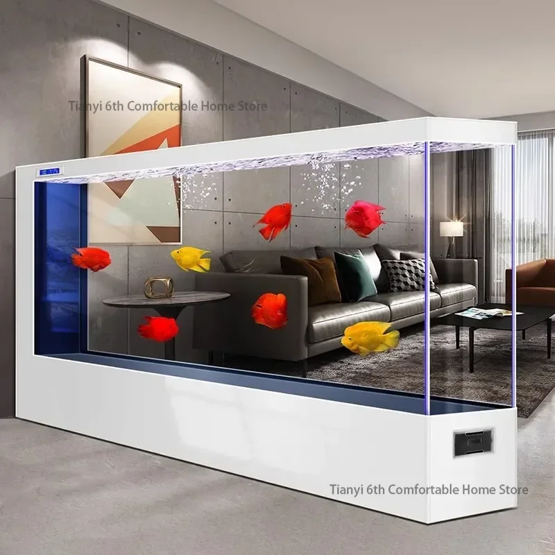 Super Large Transparent Luxury - Aquarium Fish Long 评论和价格