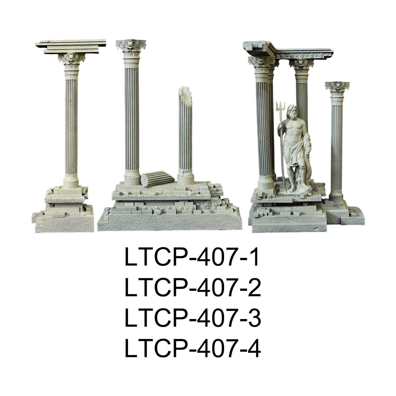 Roman Column Decoration Resin  - Aquarium Fish Cartoon 评论和价格