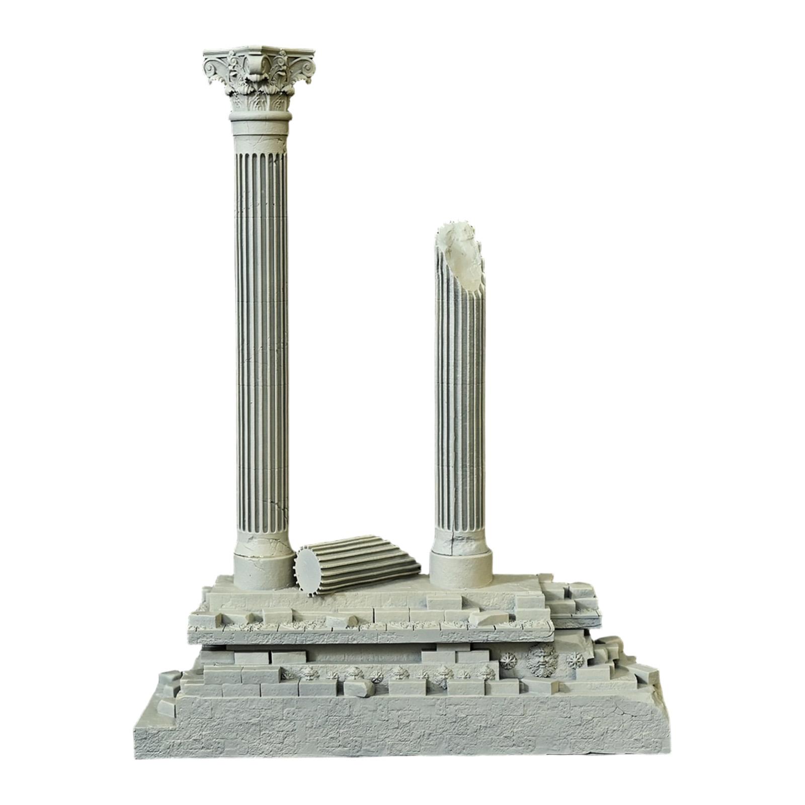 Roman Column Decoration Resin  - Aquarium Fish Cartoon 评论和价格