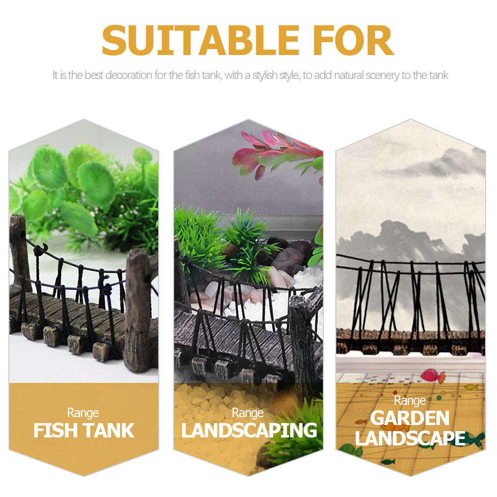 Shrimp Bridge Fish Tank Decor  - Aquarium Fish Bridge 评论和价格