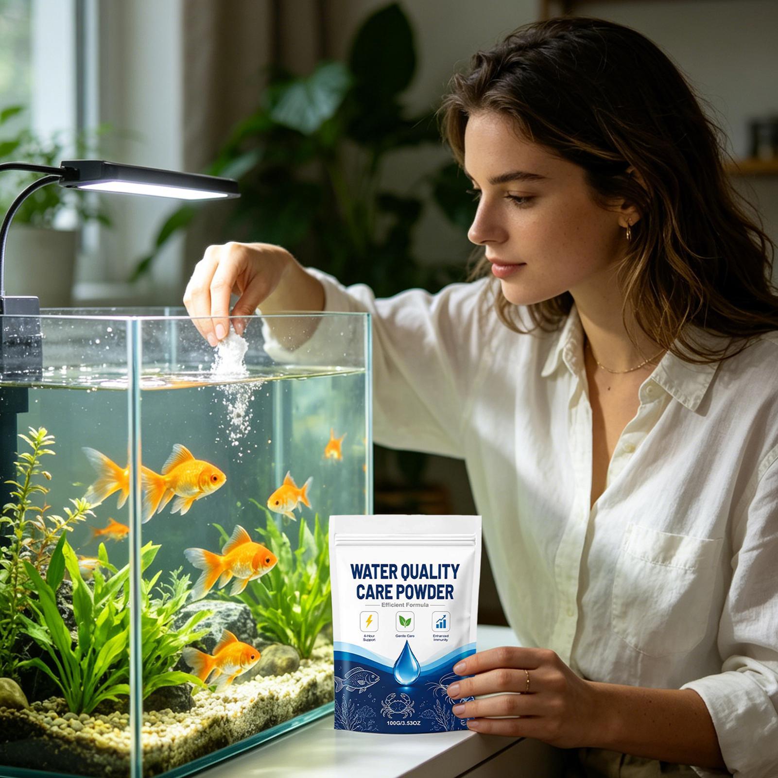 100g Aquarium Water Clarifier  - Aquarium Fish Long 评论和价格