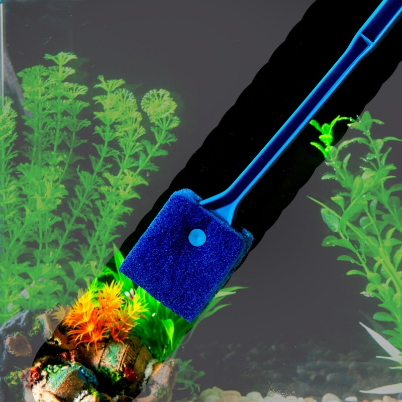 New Aquarium Algae Scraper Dou - Aquarium Fish Long 评论和价格