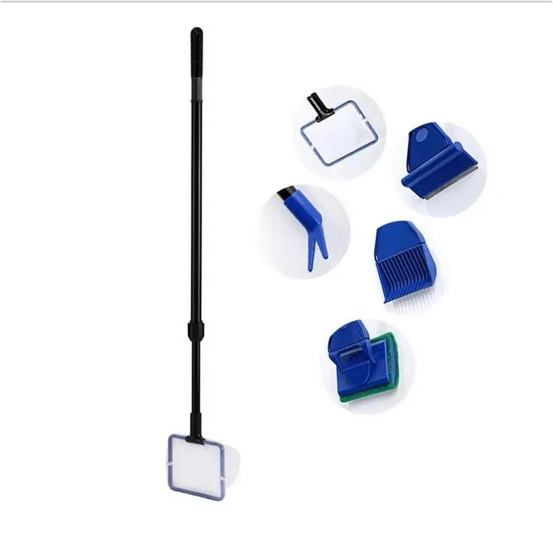 5-in-1 Aquarium Cleaning Kit w - Aquarium Fish Long 评论和价格