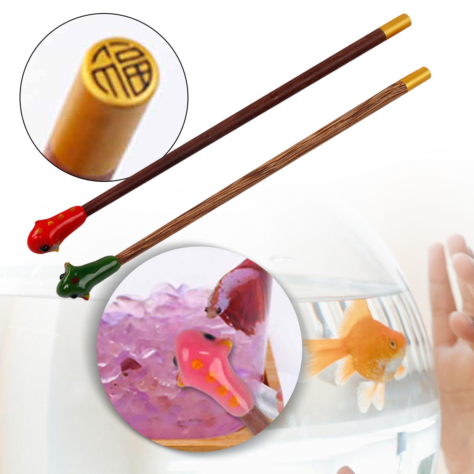 Betta Fish Training Wand Wood  - Aquarium Fish Cartoon 评论和价格