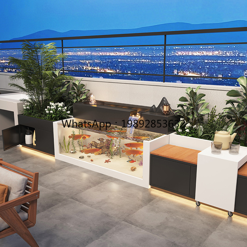 XL Stainless Steel Fish Pond W - Aquarium Xl 评论和价格