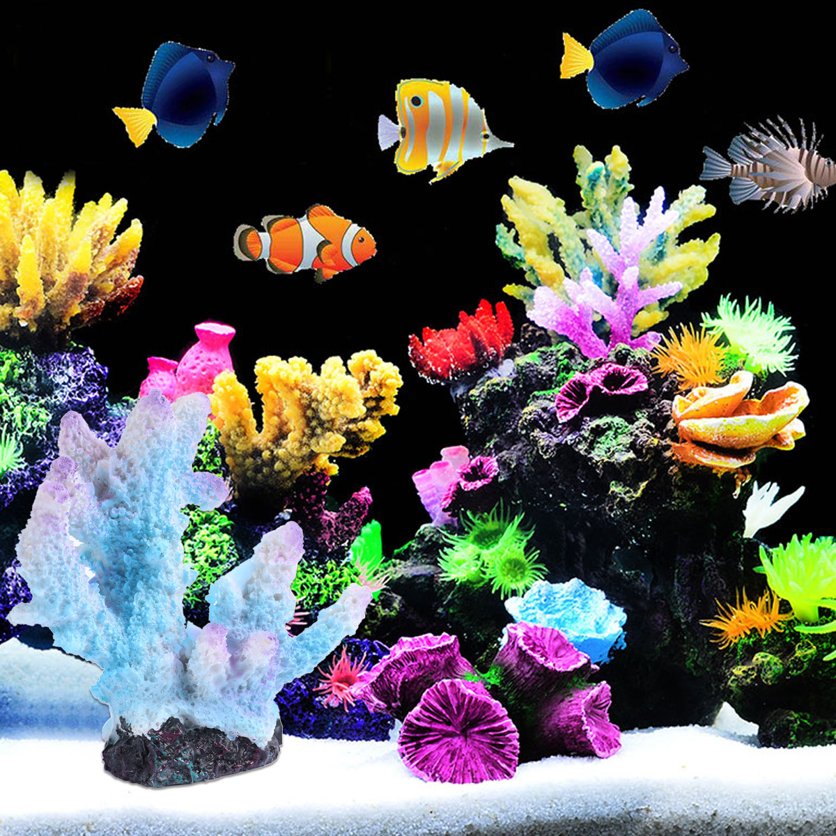 Xl-S1718 Realistic Resin Coral - Aquarium Xl 评论和价格