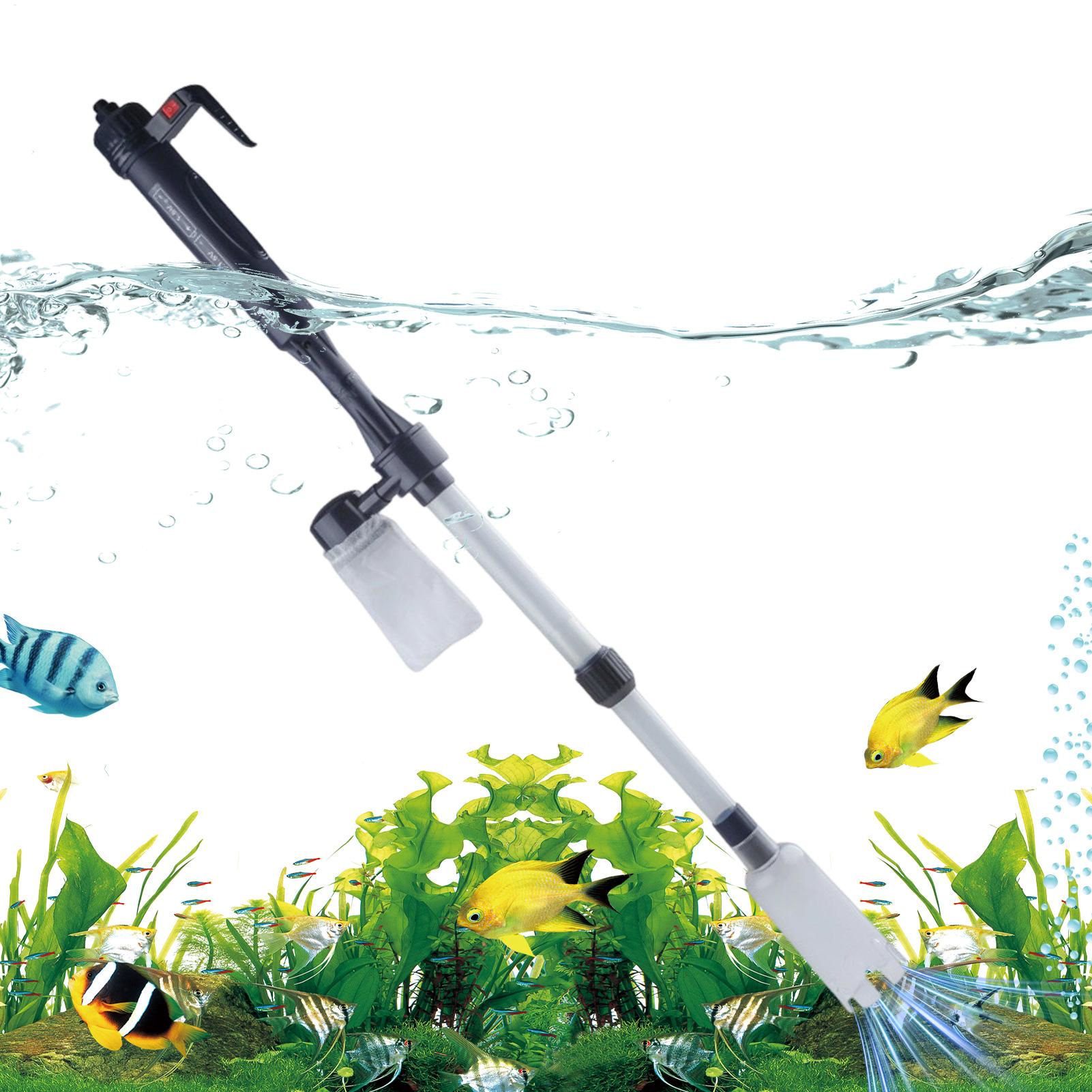 Aquarium Gravel Cleaner Telesc - Aquarium Fish Tank Cleaner 评论和价格