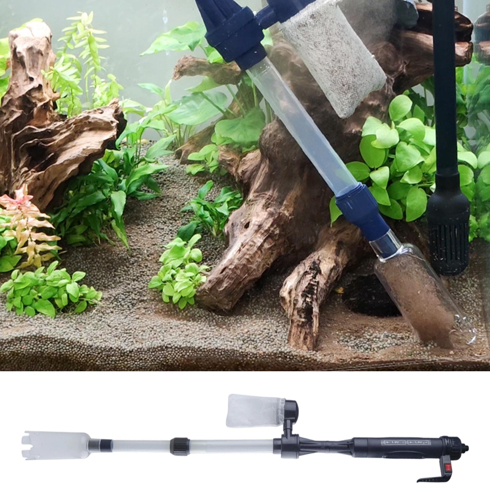 Aquarium Gravel Cleaner Telesc - Aquarium Fish Tank Cleaner 评论和价格