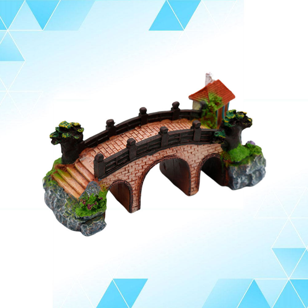 3-Hole Aquarium Bridge Pavilio - Aquarium Fish Bridge 评论和价格